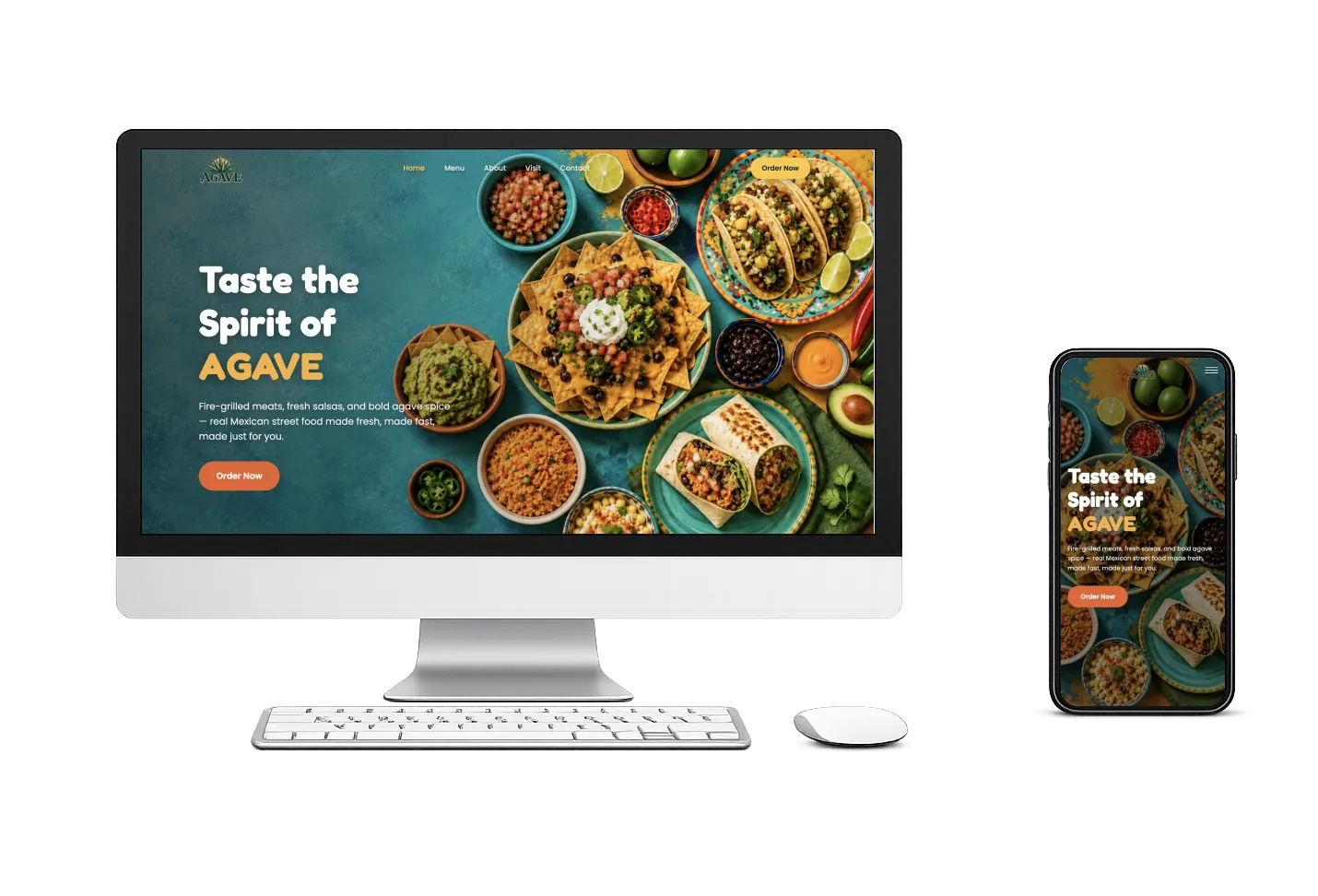 Agave homepage preview