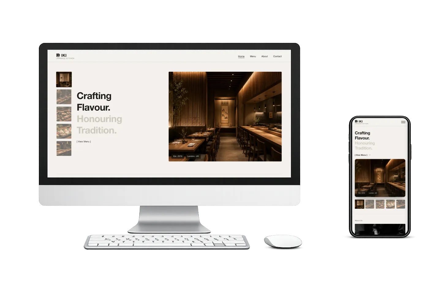 Ebony homepage preview