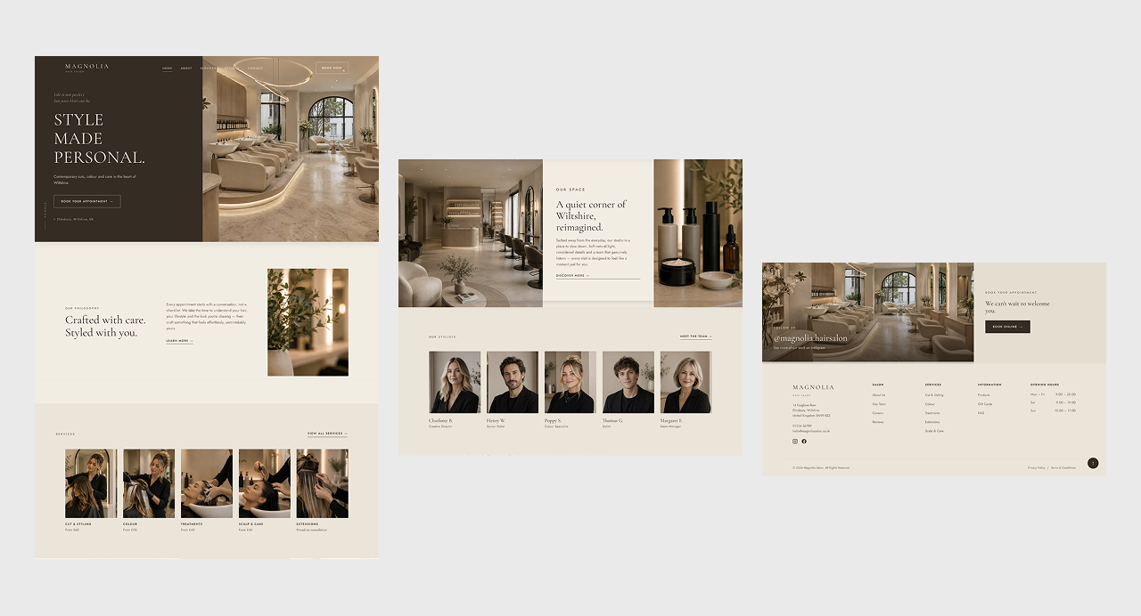 Magnolia all pages
