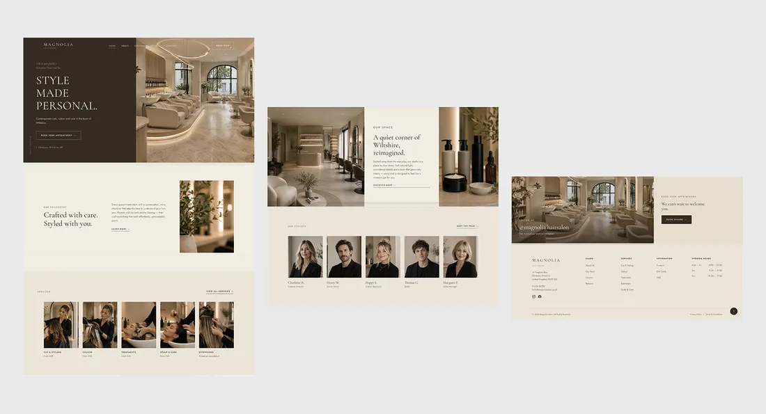Magnolia — full page preview